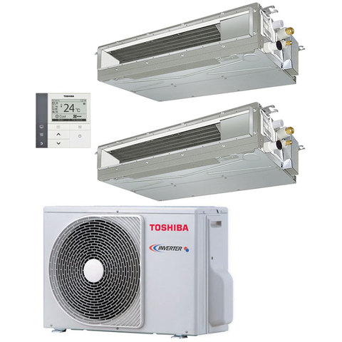 Мульти сплит система Toshiba RAS-M10U2DVG-Ex2/ RAS-2M18U2AVG-E (комплект)