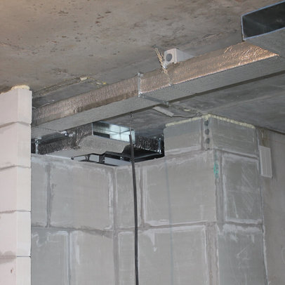 Монтажа канальных кондиционеров и приточно-вытяжной установки в городской квартире - 7