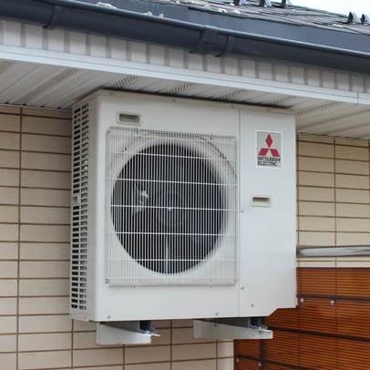 Установка двух мульти сплит систем Mitsubishi Electric в загородном доме - 6