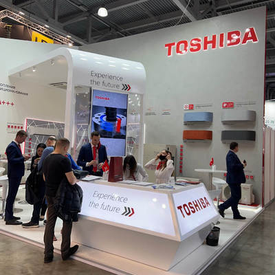 Климатическое оборудование Toshiba на выставке Акватерм 2022 г.