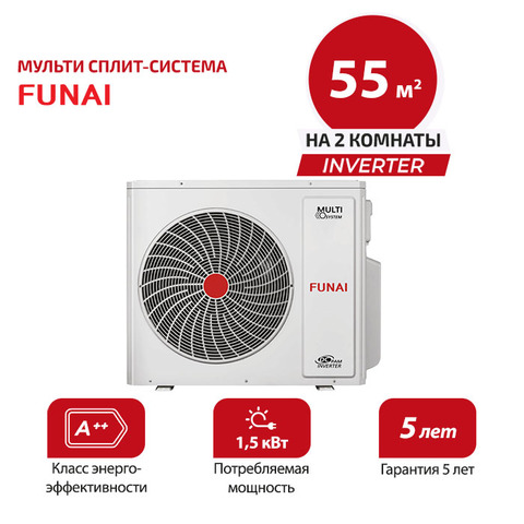 Наружный блок Funai RAM-I-2KG55HP.01/U