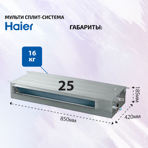 Haier AD25S2SS1FAx2 + AD50S2SS1FA/ 5U125S2SN1FA-4