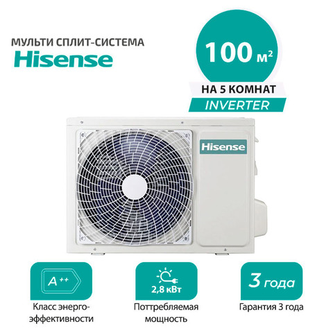 Наружный блок Hisense AMW5-36U4RQC