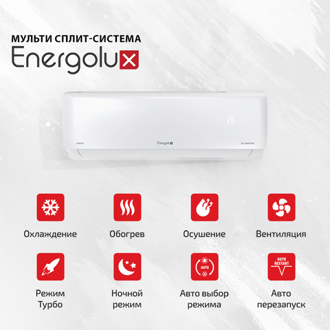 Energolux SAS07M5-AIx2 + SAS12M5-AIx2/ SAM36M2-AI/4-2