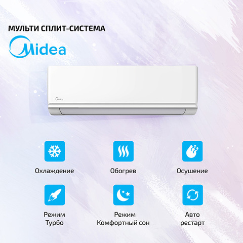 Midea MMAG2-12N8D0-Ix2 +  MMAG2-18N8D0-I/ M4OB-36HFN8-Q1-2