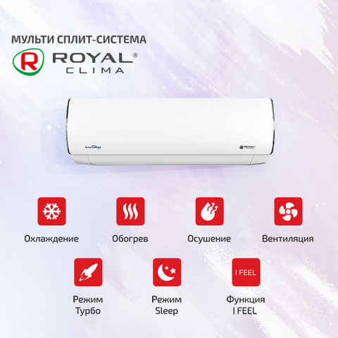 Royal Clima RCI-PFF09HNx2 + RCI-PFF12HNx2 / 4TFM-32HN/OUT-2