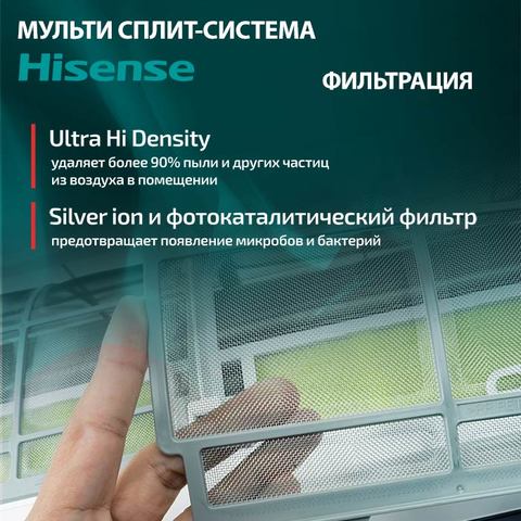 Hisense AMS-07UW4RMRKB00x2/ AMW2-14U4RGC-3