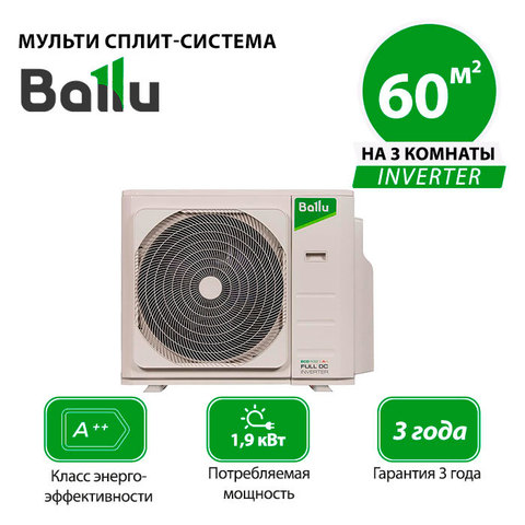 Наружный блок Ballu BM3OI-FM/out-21HN8_V1/EU