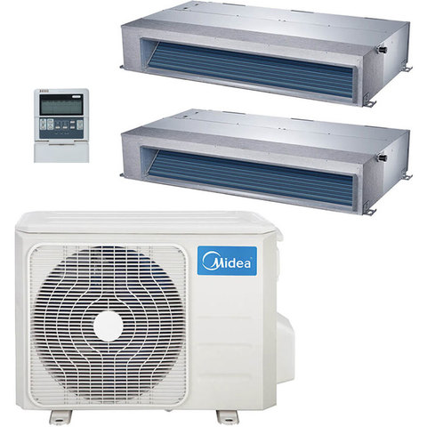 Мульти сплит система Midea MTIU-07W1NXD0P + MTIU-12HW1FNXP(GA)/ M2OE-18HFN8-Q1 (комплект)