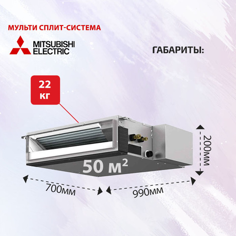 Mitsubishi Electric SEZ-M50DA-4