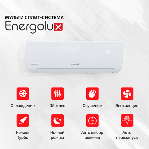 Energolux SAS07FB1-AI + SAS12FB1-AI/ SAM18M3-GI/2-2