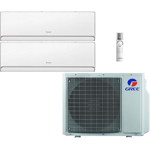 Gree GWH09AVCXB-K6DNA1B/I (white) + GWH12AVCXD-K6DNA1A/I (white)/ GWHD(18)NK6OO (LCLH)