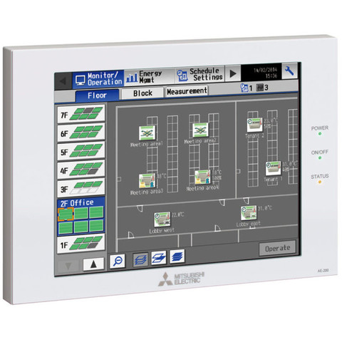 Система управления для промышленных кондиционера Mitsubishi Electric AE-200E
