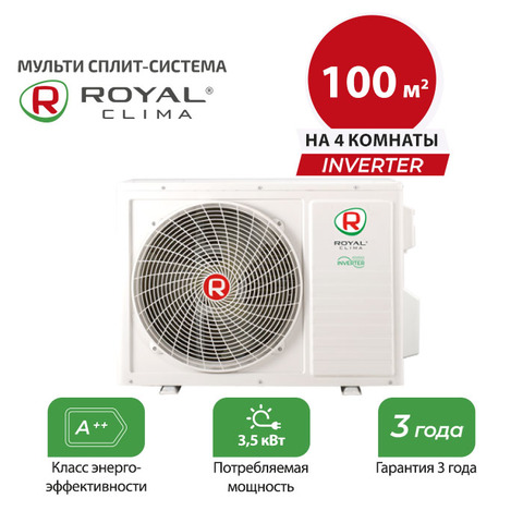 Наружный блок Royal Clima 4RMX-36HN/OUT
