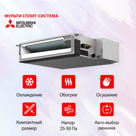 Mitsubishi Electric SEZ-M25DAx2/ MXZ-2F42VF-2