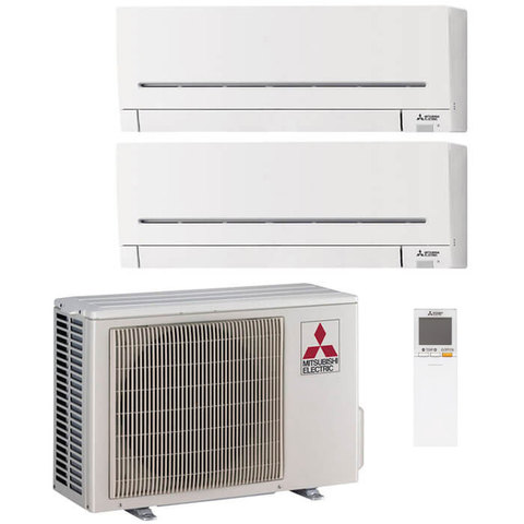 Мульти сплит система Mitsubishi Electric MSZ-AP25VGK + MSZ-AP35VGK/ MXZ-2F53VF (комплект)