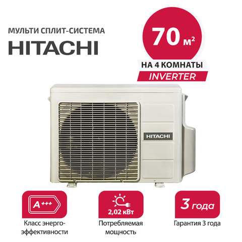 Наружный блок Hitachi RAM-70NP4E