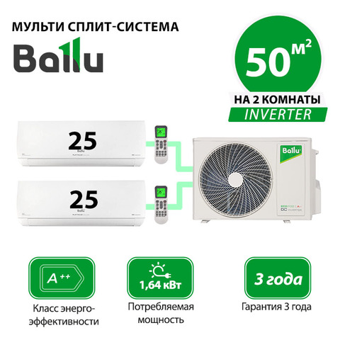 Наружный блок Ballu BA2OI-FM/out-18HN8/EU