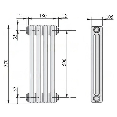 Arbonia 3057/04 N12-3