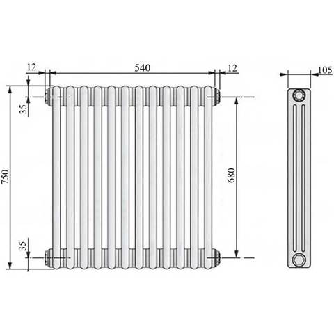 Arbonia 3075/12 N12-3