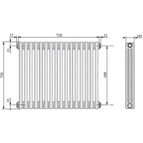 Arbonia 3075/16 N12-3