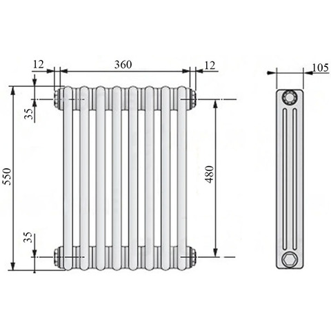 Arbonia 3055/08 N12-3