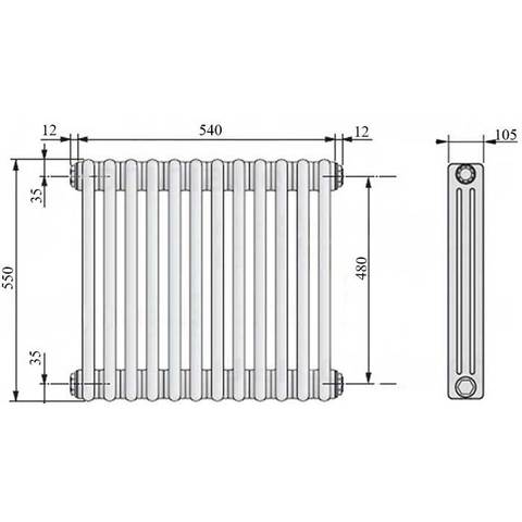 Arbonia 3055/12 N12-3