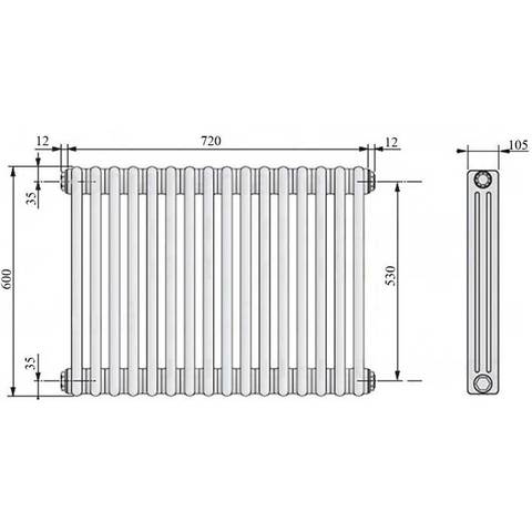 Arbonia 3060/16 N12-3