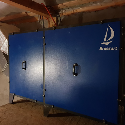 Монтаж приточно-вытяжной установки Breezart с рекуперацией тепла в бассейне - 12