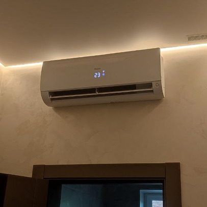 Монтаж мульти-сплит систем Haier в загородном дом - 3